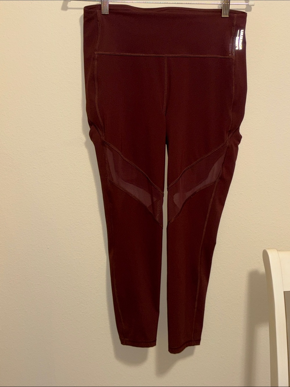 Lululemon Barry’s Women’s High-Waist Burgundy Active Leggings Size 10